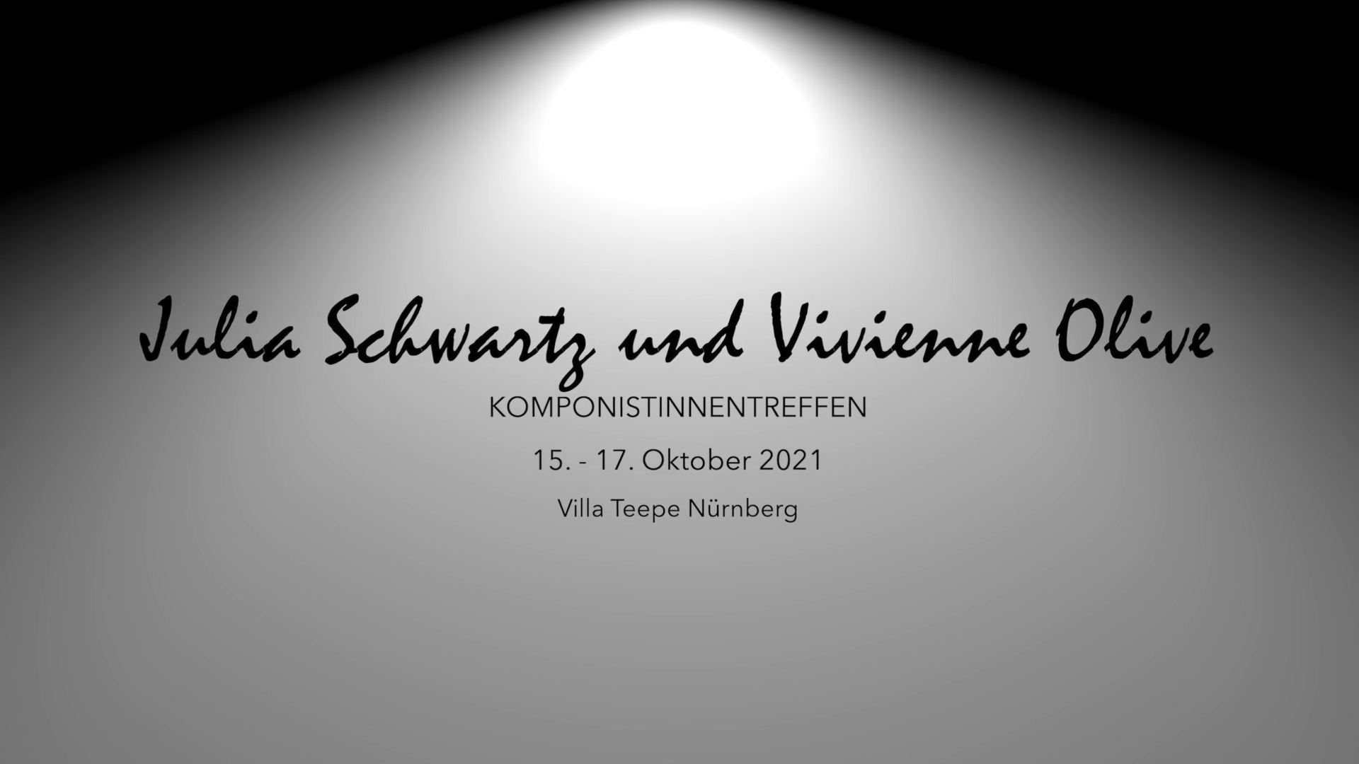 Video - Interview : Julia Schwartz und Vivienne Olive