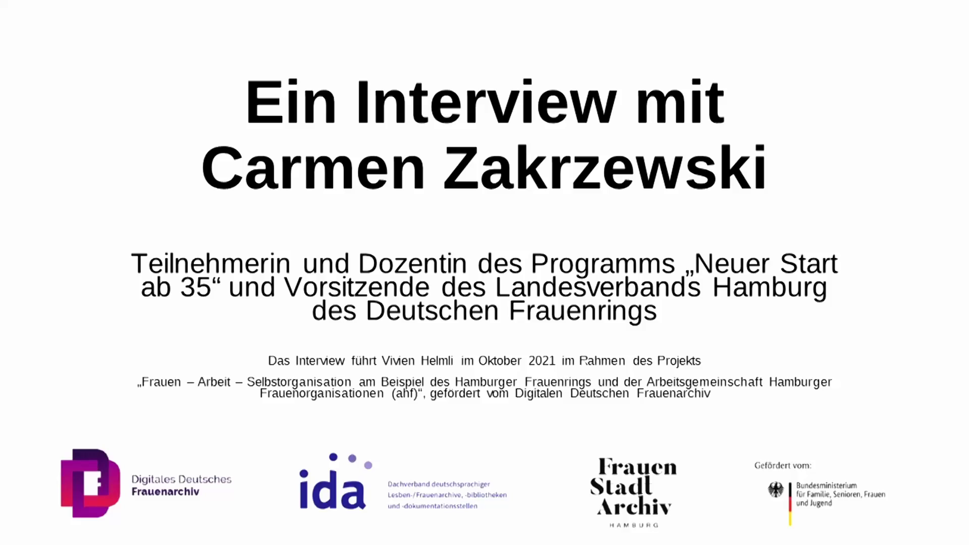 Interview mit Carmen Zakrzewski